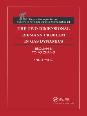 cover image of The Two-Dimensional Riemann Problem in Gas Dynamics